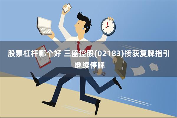 股票杠杆哪个好 三盛控股(02183)接获复牌指引 继续停牌