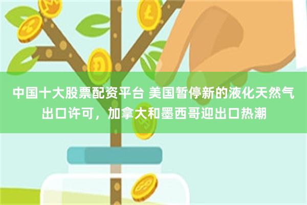 中国十大股票配资平台 美国暂停新的液化天然气出口许可，加拿大和墨西哥迎出口热潮